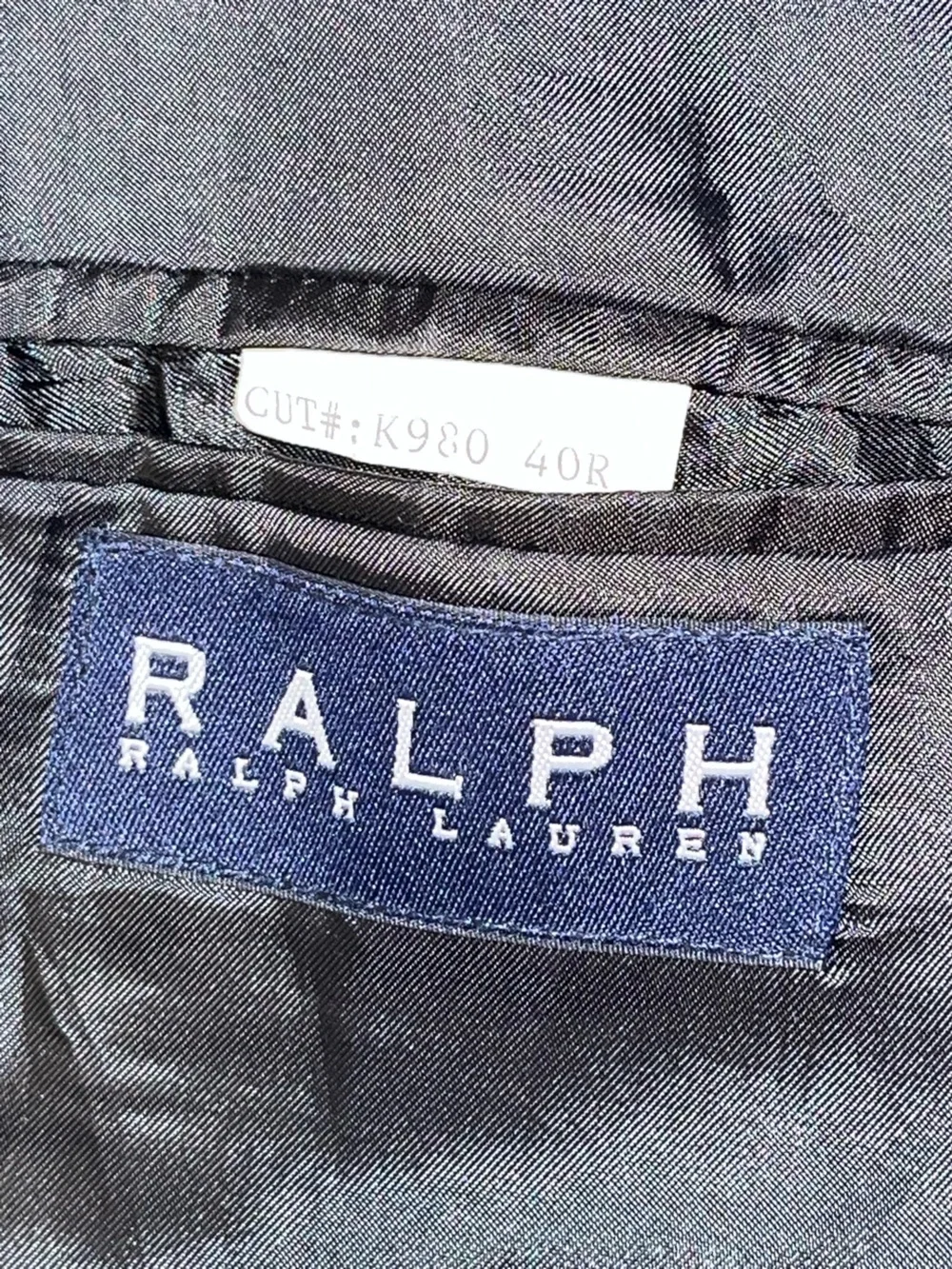 Ralph Lauren Lambswool & Cashmere Black Single-Breasted Trench Coat